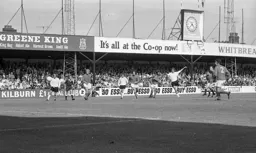 Alan Slough has a go