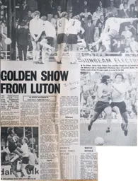 Match Report: Luton Town FC vs Huddersfield Town (2nd Sep 1972)
