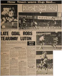 Match Report: Luton Town FC vs Birmingham City (13th Sep 1972)
