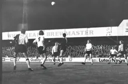 Vic Halon waits for the cross to arrive