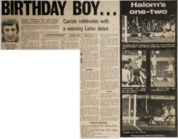 Match Report: Swindon Town vs Luton Town FC (26th Sep 1972)