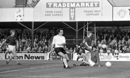 John Aston sees an effort disallowed