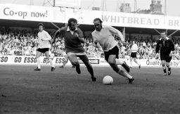 Rodney Fern runs through