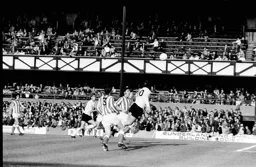 Vic Halom heads in the Town's first goal