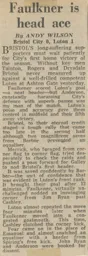 Match Report: Bristol City vs Luton Town FC (28th Oct 1972)