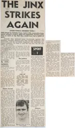 Match Report: Luton Town FC vs Swindon Town (4th Nov 1972)