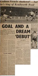 Match Report: Luton Town FC vs Millwall (16th Dec 1972)