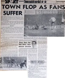 Match Report: Luton Town FC vs Orient (6th Jan 1973)