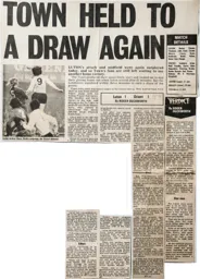 Match Report: Luton Town FC vs Orient (6th Jan 1973)