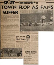 Match Report: Luton Town FC vs Orient (6th Jan 1973)