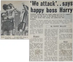 Match Report: Newcastle United vs Luton Town FC (3rd Feb 1973)