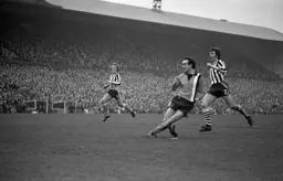 John Aston fires home the Town's first goal