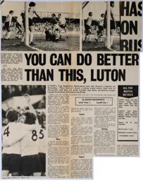 Match Report: Luton Town FC vs Cardiff City (17th Feb 1973)
