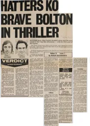 Match Report: Bolton Wanderers vs Luton Town FC (24th Feb 1973)
