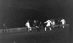 Graham French bursts through