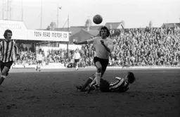 Peter Anderson chases down the ball