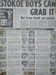 Match Report: Sunderland vs Luton Town FC (17th Mar 1973)