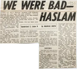 Match Report: Sunderland vs Luton Town FC (17th Mar 1973)