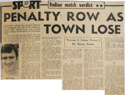 Match Report: Verona vs Luton Town FC (21st Mar 1973)