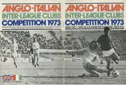 Programme: Luton Town FC vs Fiorentina (4th Apr 1973)