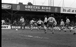 Jim Ryan fires in a shot