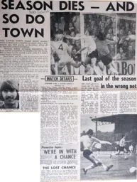 Match Report: Oxford United vs Luton Town FC (28th Apr 1973)