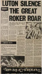 Match Report: Sunderland vs Luton Town FC (22nd Sep 1973)