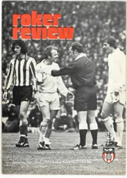Programme: Sunderland vs Luton Town FC (22nd Sep 1973)