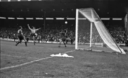 Barry Butlin heads in the winner