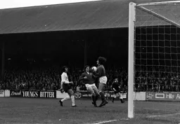 The keeper gathers as Barry Butlin watches on