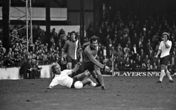 Tom Finney is brought down