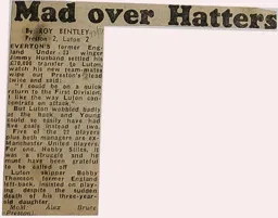 Match Report: Preston North End vs Luton Town FC (24th Nov 1973)