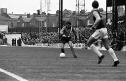 Bobby Thompson about to cross