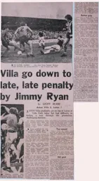 Match Report: Aston Villa vs Luton Town FC (2nd Feb 1974)