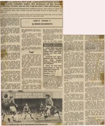 Match Report: Luton Town FC vs Leicester City (16th Feb 1974)