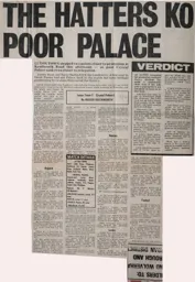 Match Report: Luton Town FC vs Crystal Palace (23rd Feb 1974)