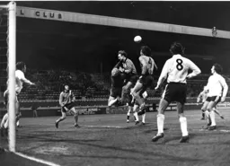 John Faulkner attacks a Luton corner