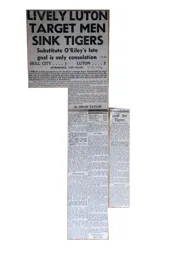 Match Report: Hull City vs Luton Town FC (9th Mar 1974)