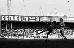 Jimmy Husband scores