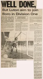 Match Report: Luton Town FC vs Middlesbrough (30th Mar 1974)