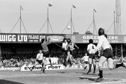 Jimmy Husband just fails to connect