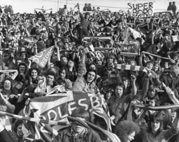 Middlesbrough supporters in good spirits