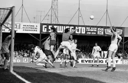 Chaos in the Preston box as John Faulker watches