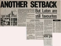 Match Report: Luton Town FC vs Oxford United (16th Apr 1974)