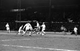 Jimmy Husband surrounded