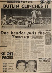 Match Report: West Bromwich Albion vs Luton Town FC (27th Apr 1974)