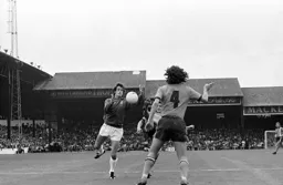 Ray Clemence under pressure