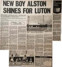 Match Report: Luton Town FC vs Queens Park Rangers (31st Aug 1974)