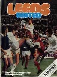Programme: Leeds United vs Luton Town FC (7th Sep 1974)