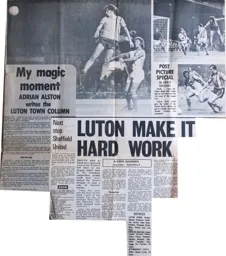 Match Report: Luton Town FC vs Bristol Rovers (11th Sep 1974)